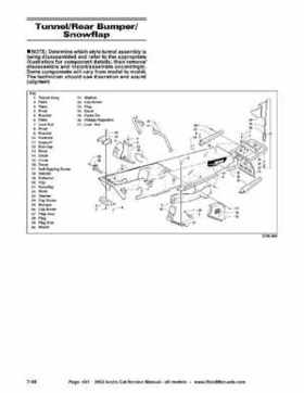 2002 Arctic Cat Snowmobiles Factory Service Manual, Page 431