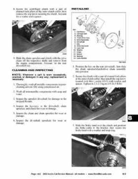 2002 Arctic Cat Snowmobiles Factory Service Manual, Page 442