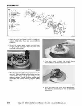 2002 Arctic Cat Snowmobiles Factory Service Manual, Page 453