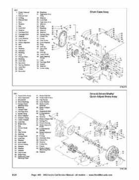 2002 Arctic Cat Snowmobiles Factory Service Manual, Page 463