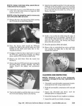 2002 Arctic Cat Snowmobiles Factory Service Manual, Page 468