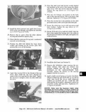 2002 Arctic Cat Snowmobiles Factory Service Manual, Page 472