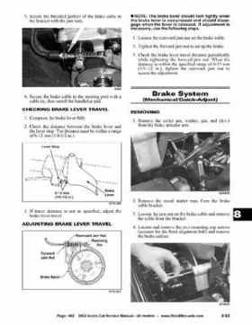 2002 Arctic Cat Snowmobiles Factory Service Manual, Page 492