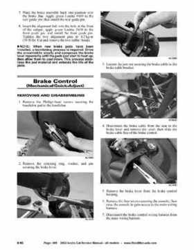 2002 Arctic Cat Snowmobiles Factory Service Manual, Page 499