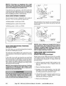 2002 Arctic Cat Snowmobiles Factory Service Manual, Page 523