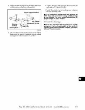 2002 Arctic Cat Snowmobiles Factory Service Manual, Page 524