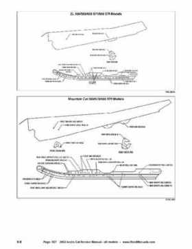 2002 Arctic Cat Snowmobiles Factory Service Manual, Page 527