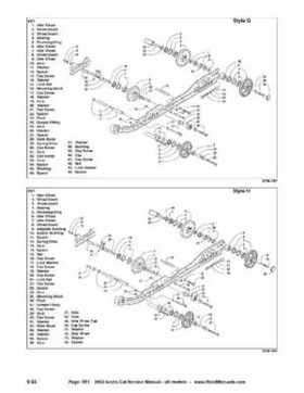 2002 Arctic Cat Snowmobiles Factory Service Manual, Page 551