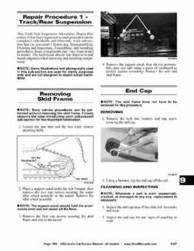 2002 Arctic Cat Snowmobiles Factory Service Manual, Page 556