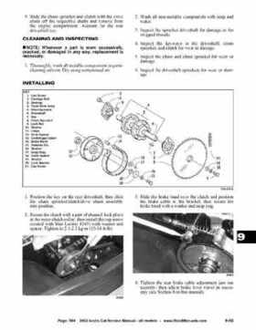 2002 Arctic Cat Snowmobiles Factory Service Manual, Page 564