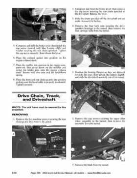 2002 Arctic Cat Snowmobiles Factory Service Manual, Page 565