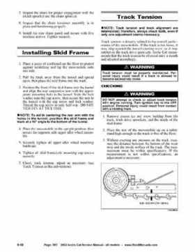 2002 Arctic Cat Snowmobiles Factory Service Manual, Page 567