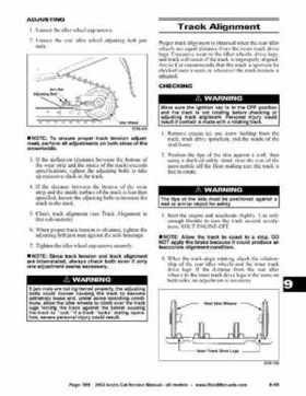 2002 Arctic Cat Snowmobiles Factory Service Manual, Page 568