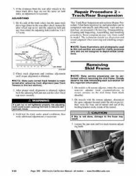2002 Arctic Cat Snowmobiles Factory Service Manual, Page 569