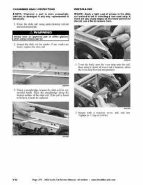 2002 Arctic Cat Snowmobiles Factory Service Manual, Page 571