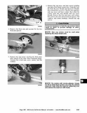 2002 Arctic Cat Snowmobiles Factory Service Manual, Page 586