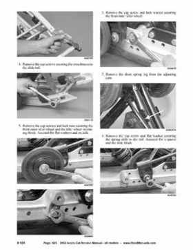 2002 Arctic Cat Snowmobiles Factory Service Manual, Page 623