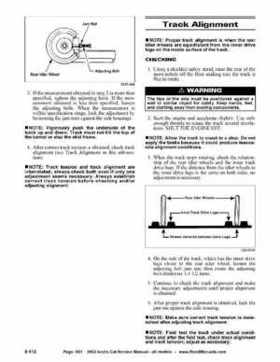 2002 Arctic Cat Snowmobiles Factory Service Manual, Page 631
