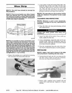 2002 Arctic Cat Snowmobiles Factory Service Manual, Page 633