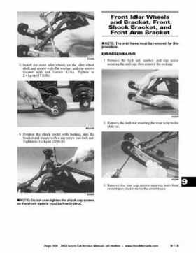 2002 Arctic Cat Snowmobiles Factory Service Manual, Page 638