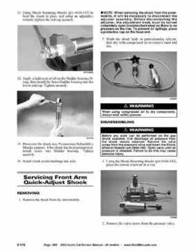 2002 Arctic Cat Snowmobiles Factory Service Manual, Page 689