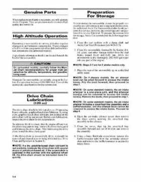 2003 Arctic Cat Snowmobiles Factory Service Manual, Page 7