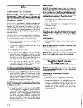 2003 Arctic Cat Snowmobiles Factory Service Manual, Page 244