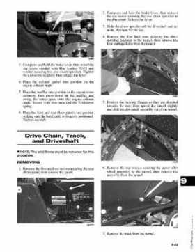 2003 Arctic Cat Snowmobiles Factory Service Manual, Page 579