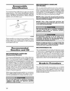 2005 Arctic Cat Snowmobiles Factory Service Manual, Page 4