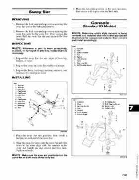 2005 Arctic Cat Snowmobiles Factory Service Manual, Page 415