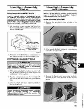 2005 Arctic Cat Snowmobiles Factory Service Manual, Page 447