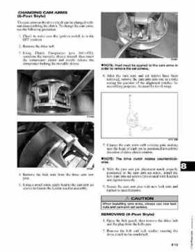 2005 Arctic Cat Snowmobiles Factory Service Manual, Page 463