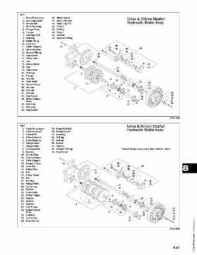 2005 Arctic Cat Snowmobiles Factory Service Manual, Page 497