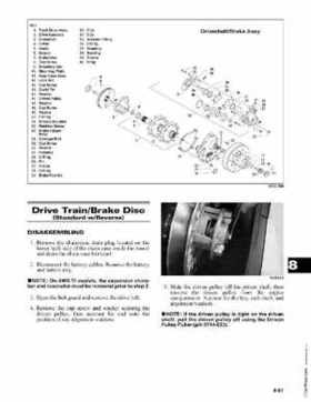 2005 Arctic Cat Snowmobiles Factory Service Manual, Page 501