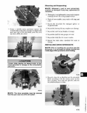 2005 Arctic Cat Snowmobiles Factory Service Manual, Page 525