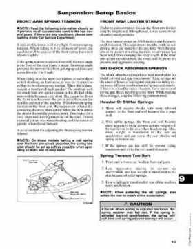 2005 Arctic Cat Snowmobiles Factory Service Manual, Page 599