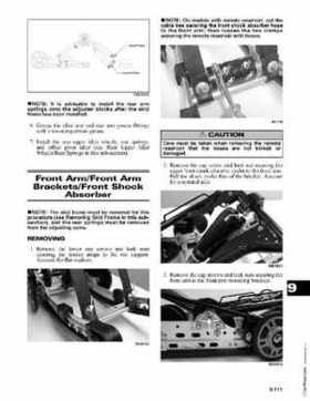 2005 Arctic Cat Snowmobiles Factory Service Manual, Page 707