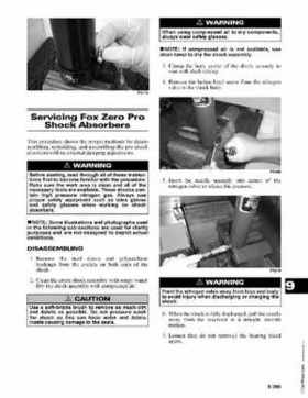 2005 Arctic Cat Snowmobiles Factory Service Manual, Page 801