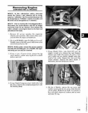 2006 Arctic Cat Snowmobiles Factory Service Manual, Page 37