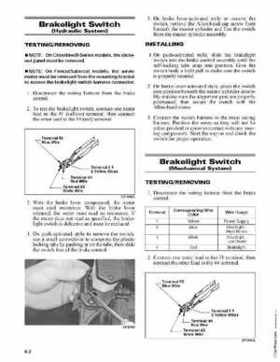 2006 Arctic Cat Snowmobiles Factory Service Manual, Page 257