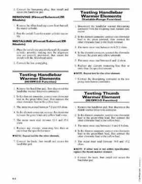 2006 Arctic Cat Snowmobiles Factory Service Manual, Page 259