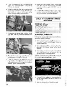 2006 Arctic Cat Snowmobiles Factory Service Manual, Page 394