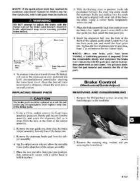 2006 Arctic Cat Snowmobiles Factory Service Manual, Page 467