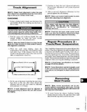 2006 Arctic Cat Snowmobiles Factory Service Manual, Page 540