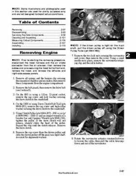 2007 Arctic Cat Factory Service Manual, 2009 Revision., Page 97