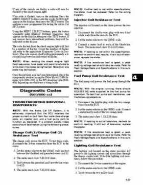 2007 Arctic Cat Factory Service Manual, 2009 Revision., Page 249