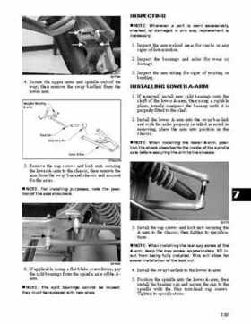 2007 Arctic Cat Factory Service Manual, 2009 Revision., Page 347