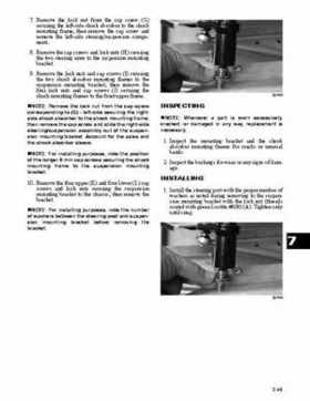 2007 Arctic Cat Factory Service Manual, 2009 Revision., Page 351