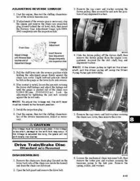 2007 Arctic Cat Factory Service Manual, 2009 Revision., Page 419