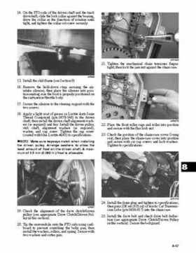 2007 Arctic Cat Factory Service Manual, 2009 Revision., Page 423